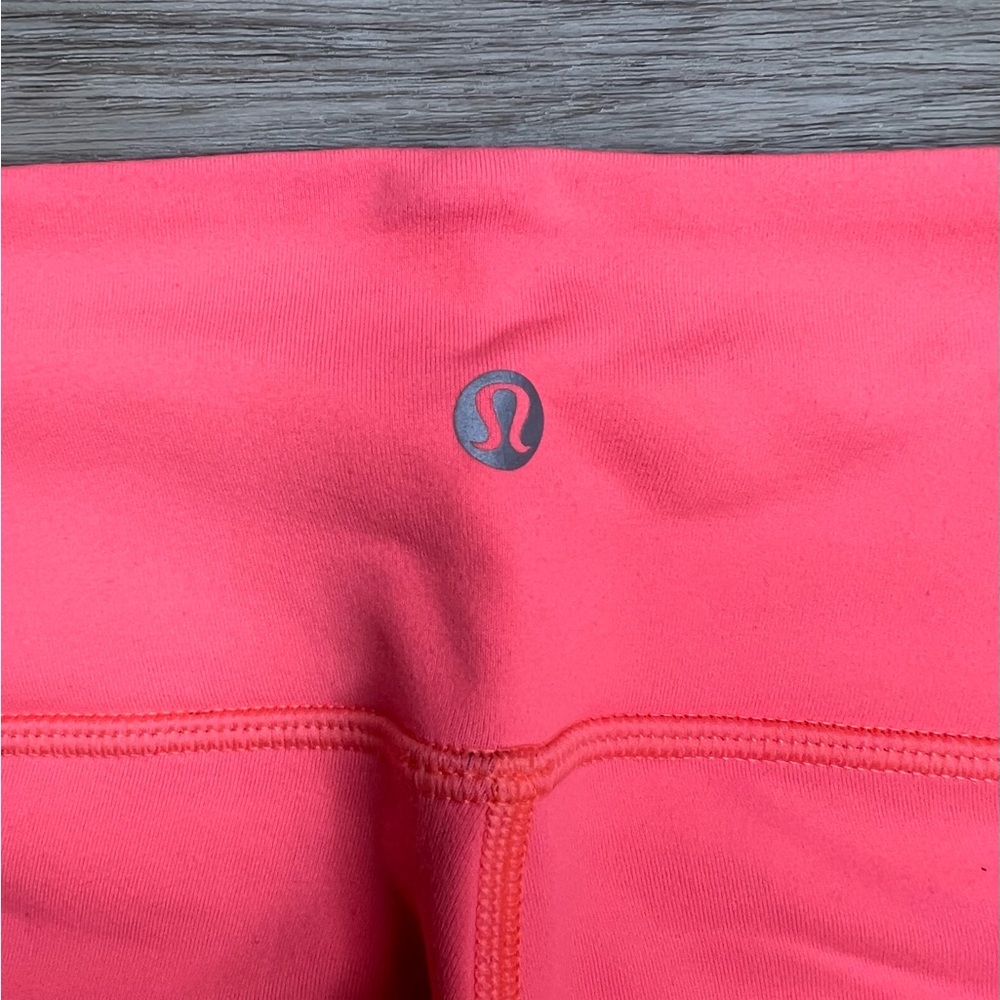 Lululemon Raspberry Cream & Grey Double Lined Cro… - image 1